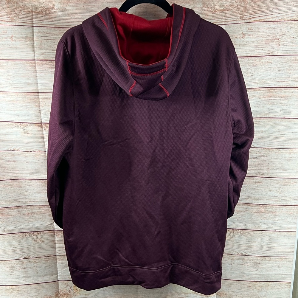 Under Armour Maroon Front Zip Jacket - image 2